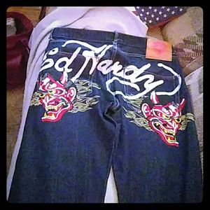 Ed Hardy mens jeans